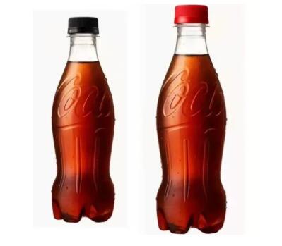 Coca-Cola label-free PET bottles